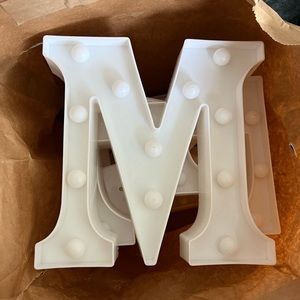 Light up MARRY ME sign